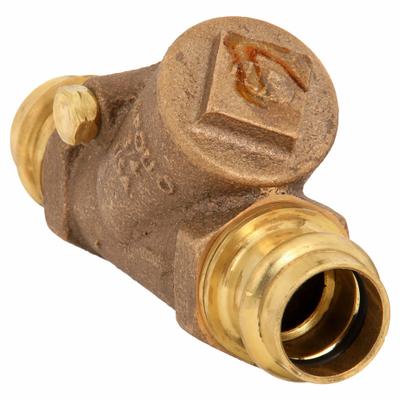 APOLLO Swing Check Valve: Swing, Y-Style Valve Body, 3/4 in Pipe Size, Press x Press - Lead-Free Bronze Y Swing Check Valves