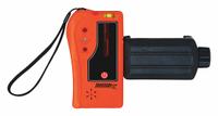 JOHNSON LEVEL Red Beam Rotary Laser Detector: Includes Batteries, Black/Orange, AAA, Red, Clamp (MPN 40-6705). Key specifications — attr935972: JOHNSON LEVEL; attr937994: AAA; attr940214: Black; attr940215: Red; attr940221: Clamp; attr940223: Plastic; attr981186: Yes.