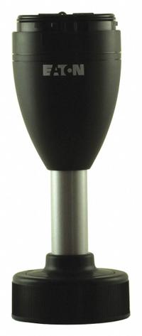 EATON Mounting Base: Tower Light Base, For SL4, 3 1/2 in Overall Ht, 1 9/16 in Overall Dia (MPN SL4-FMS-250). Key specifications — Brand: EATON; Compatible with Series: SL4; Connection Type: Screw Terminal; Housing Color: Black; IP Rating: IP66; Mounting Location: Pole Mount; Manufacturer Part Number: SL4-FMS-250; Includes: Rapid Mount with Aluminum Pole.