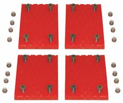 CALDWELL Lifting Pads: Lifting Pads, Barrier Grabs, Polyurethane, 18 in Overall Lg, 4 PK (MPN REPLACEMENT PADS). Key specifications — Brand: CALDWELL; Material: Polyurethane; Compatible Product Type: Barrier Grabs; Product Type: Lifting Pads; Manufacturer Part Number: REPLACEMENT PADS.