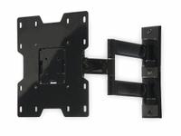 PEERLESS TV Wall Mount: Wall, For 22 in to 43 in Screens, Max. 80 lb, Tilting, 5° Down, 15° Up (MPN PA740). Key specifications — Manufacturer Part Number: PA740; Finish: Fused Epoxy; Includes: Universal Screen Adapter; Includes Mounting Hardware: Yes; Material: Steel; Mounting Location: Wall; Brand: PEERLESS; Color: Black.