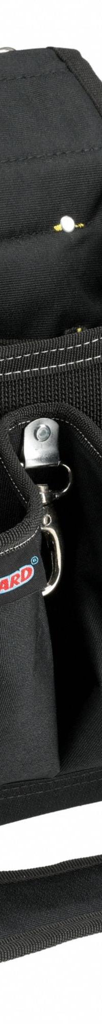 WESTWARD Tool Pouch: For 2 3/4 in Belt Wd - Max, 20 Pockets, Black (MPN 13T125). Key specifications — Closure Type: Open Top; Attachment: Belt Slot; Color: Black; Brand: WESTWARD; For Tool Type: Flashlights.