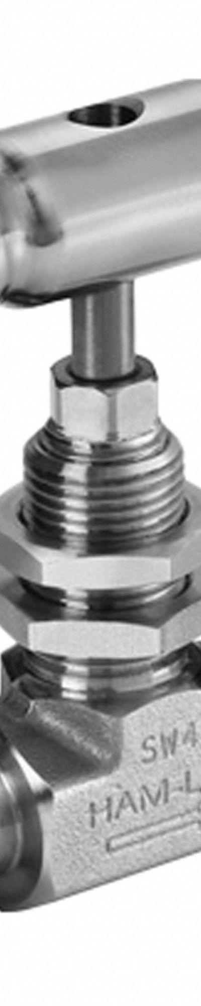 HAM-LET Plumbing Needle Valves: Inline Valve Body - Stainless Steel Straight-Body Needle Valves