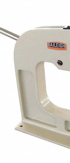 BAILEIGH INDUSTRIAL Shrinker-Stretcher: Manual, Hand Lever, 16 ga Capacity (Steel), 8 in Throat Dp (MPN MSS-16). Key specifications — attr77562: BAILEIGH INDUSTRIAL.