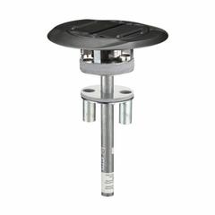 HUBBELL WIRING DEVICE-KELLEMS Fire Rated Poke Through: Round, (3) 3/4 in For Conduit Sizes, Black (MPN S1PT4X4BL). Key specifications — Cover Color: Black; For Conduit Sizes: (3) 3/4 in; Brand: HUBBELL WIRING DEVICE-KELLEMS; Includes Cover: Cover Included.