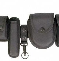 UNCLE MIKE'S Duty Belt Pouch Kit: Black, Nylon, 14 3/4 in x 6 1/2 in, For 2 in Belt Wd (MPN 89088). Key specifications — attr188437: Black; attr188438: Nylon.