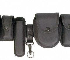 UNCLE MIKE'S Duty Belt Pouch Kit: Black, Nylon, 14 3/4 in x 6 1/2 in, For 2 in Belt Wd (MPN 89088). Key specifications — attr188437: Black; attr188438: Nylon.
