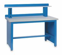 LISTA Workbench: Fixed Ht, Laminate, 72 in x 30 in, 1,000 lb Overall Load Capacity, Blue (MPN XSTB13-72PT/BB-IRS). Key specifications — Brand: LISTA.