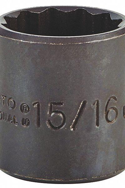 PROTO Socket: SAE - 3/8" Drive Hand Sockets