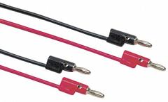 POMONA Test Leads: Black Electrical Current Color, Banana Plug, 5 ft Lg, Polypropylene (MPN B-60-0). Key specifications — attr1330521: POMONA.