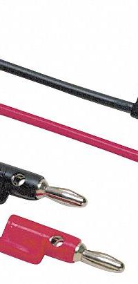 POMONA Test Leads: Black Electrical Current Color, Banana Plug, 5 ft Lg, Polypropylene (MPN B-60-0). Key specifications — attr1330521: POMONA.