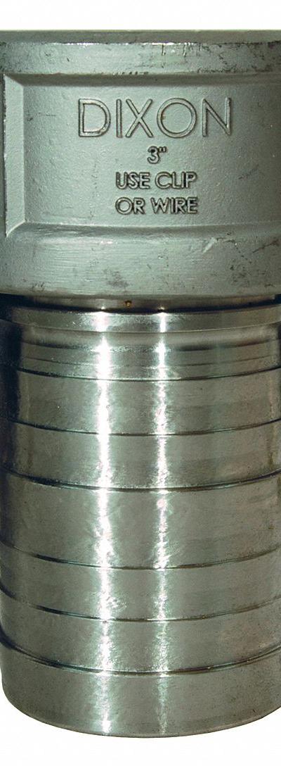 DIXON VALVE & COUPLING Cam and Groove Coupling: 1 1/4 in Coupling Size - Type C Stainless Steel Cam & Groove Fittings
