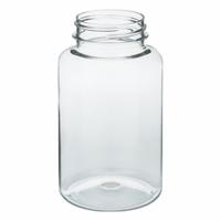 QORPAK Wide Mouth Bottle: PET, 250 mL, 8 fl oz, Colorless, 45-400, No Closure, No Closure (MPN PLA-06568). Key specifications — Brand: QORPAK; Graduated: No; Body Color: Colorless.