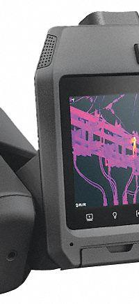 FLIR Infrared Camera: 12.5° x 12.5°, SD Card/USB/Wireless, 640 x 480, FLIR T800, 30 Hz Frame Rate (MPN FLIR T840-24-NIST). Key specifications — Focus Method: Auto; Manufacturer Part Number: FLIR T840-24-NIST; Brand: FLIR; Field of View: 12.5° x 12.5°; Intrinsic Safety: Not Specified Intrinsically Safe; Lens Angles Included: 24°; Features_Broad: IP Rated.