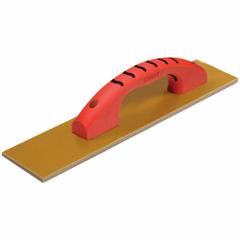 KRAFT TOOL Hand Float: Blade Material Laminated Canvas-Resin, Blade Shape Square, Broken-In (MPN CF505PF). Key specifications — attr1004978: KRAFT TOOL; attr1008656: Square; attr1008653: Broken-In; attr1012053: Handle; attr1025062: Resin; attr1022116: Yes.
