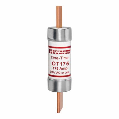 MERSEN Fuse: Class K5, OT Series, Fast-Acting, 175 A, 250 V AC, 250 V DC - Fast-Acting Blade Fuses