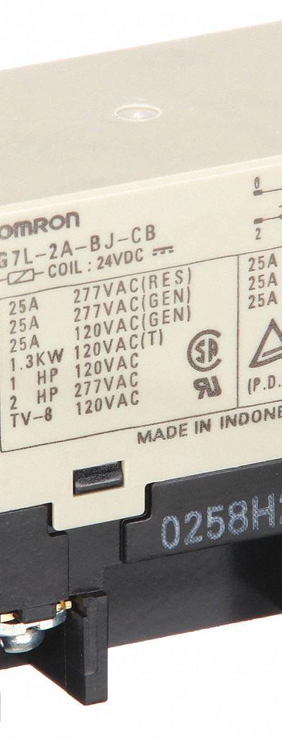 OMRON Enclosed Power Relay: Bracket Mounted - Bracket-Mounted Relays