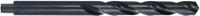 CHICAGO-LATROBE Taper Length Drill Bit: 35/64", 118° Point, Black Oxide HSS, Tang Shank (MPN 49535). Key specifications — attr1233898: 0.5469.