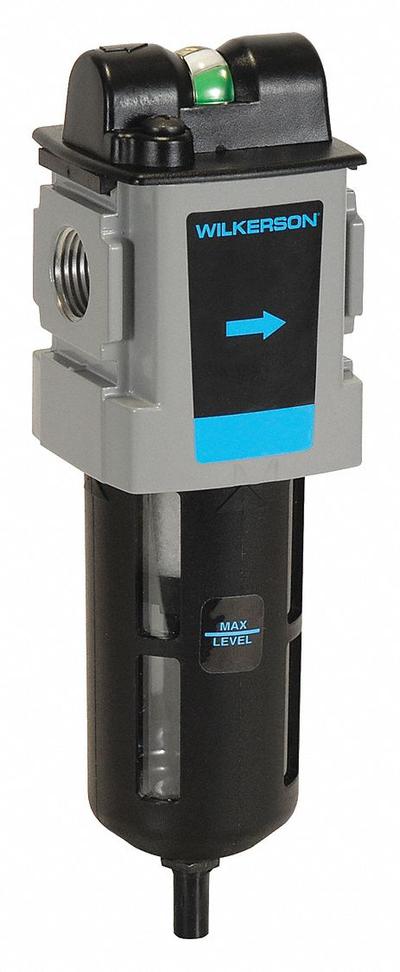 WILKERSON Oil Removal Filter: Coalescing, 1/4 in NPT, 0.01 micron, 36 cfm - Wilkerson FRL Air Filters