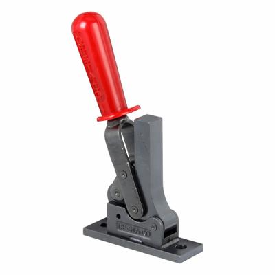 DE-STA-CO Horizontal Handle Toggle Clamp: Std Horizontal Handle, Flange Base Mounting - Nonreflective Toggle Clamps