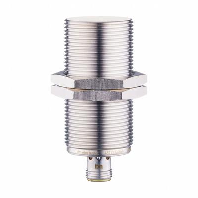 IFM Inductive Cylindrical Proximity Sensor: Built-in Connector, Shielded, 3 Wires - Cylindrical Sensors with Built-in Connectors