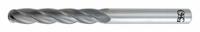 OSG Ball End Mill: Carbide, 4 Flute, 1" Mill Dia, 3" LOC, 6" OAL (MPN 484-1000-BN)