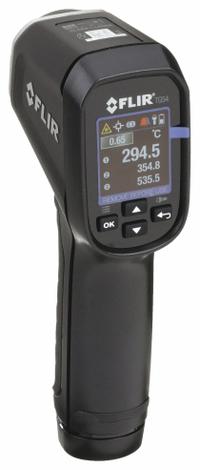 FLIR Infrared Thermometer: TG54-2, Avg/Difference/Max Temp/Min Temp, Adj @ 0.01 to 1.00, -22°. Key specifications — Features: Measure Safely; Testing Functions: Maximum Temperature; Temperature Alerts: High Temperature; Standards: RCM; Resolution °F: 0.1°F; Manufacturer Part Number: TG54-2; Mounting Style - NEW: Handheld Only; Intrinsic Safety - NEW: Not Specified Intrinsically Safe.
