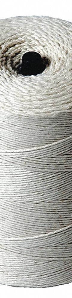 SAN JAMAR Twine: Twisted, 65 lb Working Load Limit, Spool, 5/64 in Dia, 1,625 ft Overall Lg, Cotton (MPN BT30GR). Key specifications — attr987601: SAN JAMAR.