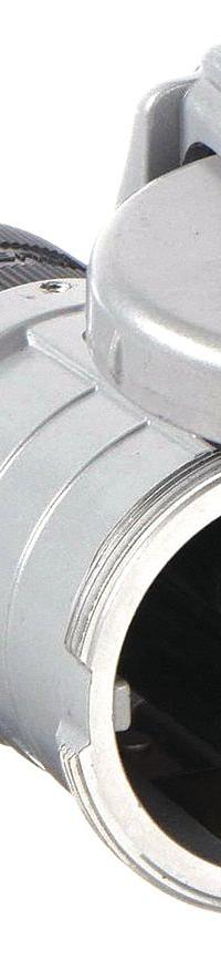 HUBBELL Pin and Sleeve Connector: Gray, 250V DC/600V AC, Single Phase, 60 A, 2 Pole, 3 Wire (MPN HBL360CS1W). Key specifications — Brand: HUBBELL.