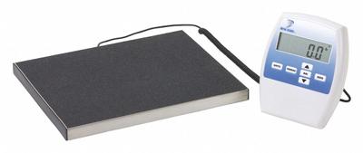 DORAN Physician Scale: Digital, kg/lb, 15 in Weighing Surface Wd - Physician Scales