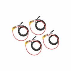 FLUKE Flexible Current Probe: CAT III 1000V/CAT IV 600V, Proprietary, AC Current, 0 A to 3,000 A (MPN I17XX-FLEX3KIP/4PK). Key specifications — Connector Type: Proprietary; Safety Rating: CAT IV 600V; Brand: FLUKE.