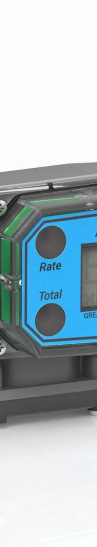 FLOMEC Electronic Flowmeter: Electronic Flowmeter, Turbine, 1 in FNPT, 1 in Connection Size, FNPT (MPN G2P10NQ9GMA). Key specifications — Product Type: Electronic Flowmeter; Rotor Material: PVDF; Accuracy %: +/-1% (With Computer); Output Type: 4-20 mA; Brand: FLOMEC; Unit Of Measure: Gallons; Display Type: Digital; Termination: Not Listed.