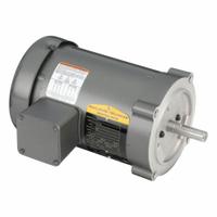 BALDOR General Purpose Motor: C-Face Mount, Totally Enclosed Fan Cooled, 1/2 hp, 230/460V AC (MPN VM3537). Key specifications — Brand: BALDOR; Nameplate Voltage @ 60 Hz: 230/460V AC; Full Load Current @ 60 Hz: 2.0/1.0 A; Nameplate RPM @ 60 Hz: 1,800 RPM; Motor Enclosure: TEFC.
