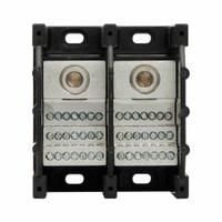 BUSSMANN Power Distribution Block: Open, Lug, Lug, 6 AWG – 350 kcmil For Line Side Wire Sizes (MPN 16372-2). Key specifications — attr1361688: Surface; attr1308686: BUSSMANN; attr1361672: Aluminum.
