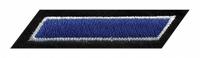 HEROS PRIDE Embroidered Patch: Hashmark, 2 in x 3/8 in, Black, Felt/Plastic, Sew-On, Rank Insignia (MPN 5380). Key specifications — attr1074238: Sew-On; attr188498: 2 in x 3/8 in; attr188499: Black; attr188500: Plastic; attr188503: Hashmark; attr193746: HEROS PRIDE.