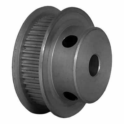 Dayton Timing Pulley: Modified Curvilinear, Fixed, For GT Timing Belt Section - GT Section Fixed-Bore Timing Pulleys with Hub