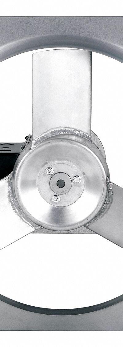 Dayton Exhaust Fan: Direct Drive, 20 in Blade, 3/4 hp, 4, 855 cfm, 115/230V AC - Standard Direct-Drive Panel Exhaust Fans