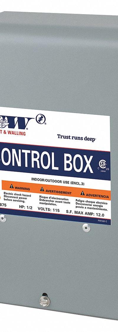 FLINT & WALLING Pump Control Panel: Simplex - Submersible Deep-Well Pump Control Panels