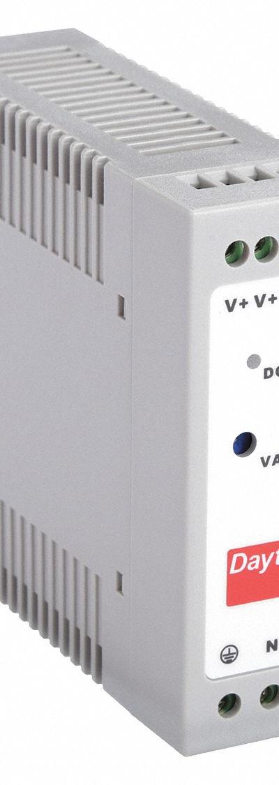 DAYTON DC Power Supply: DIN Rail - DIN Rail Mount DC Power Supplies
