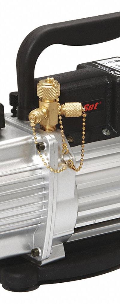 PRO-SET Vacuum Pump: 6 cfm - Standard Refrigerant Evacuation Pumps