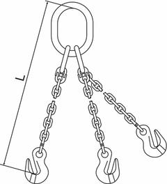 PEWAG Chain Sling: 1/2 in Chain Trade Size, 120 Chain Grade, Steel, Fixed, 10 ft Sling Lg, Blue (MPN 13G120TOG/10). Key specifications — attr994094: PEWAG.
