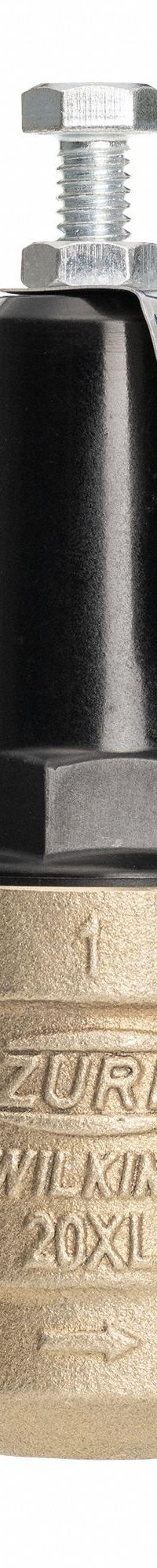 WILKINS Water Pressure Reducing Valve: Press x Press, 1 in Pipe Size, Cast Bronze, 25 psi to 75 psi (MPN 1-20XLPEX). Key specifications — Brand: WILKINS; Union Type: No Union; Low-Lead Compliance: Low-Lead Compliant.