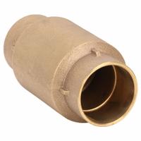 APPROVED VENDOR Spring Check Valve: Inline Valve Body, 2 in Pipe Size, Sweat x Sweat, Bronze, Sweat (MPN 6AJZ2). Key specifications — Brand: APPROVED VENDOR.