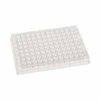 MTC BIO Well Plate: Non-Sterile, 96 Wells, 0.5 mL, 6.5 mm Dia, RNase/DNase Free, Round, Glass (MPN DP35UR-9-GC10). Key specifications — Brand: MTC BIO; Body Color: Colorless; RNase/DNase Free: Yes; Well Shape: Round; Material: Glass.