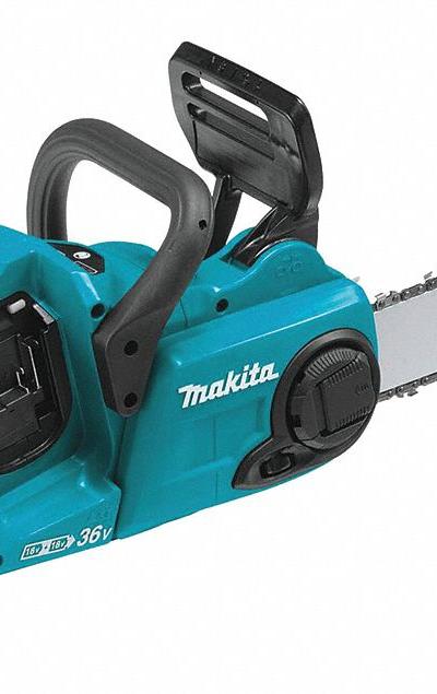 MAKITA Battery-Powered Chainsaw: 14 in Bar Lg - Battery-Powered Chainsaws