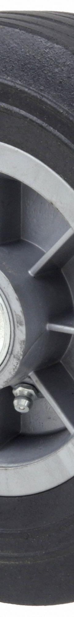 MARASTAR Solid Wheel: 8 in Wheel Dia., 2 3/32 in Wheel Wd, Rubber, 500 lb Load Capacity, Plastic (MPN 40N432). Key specifications — Brand: MARASTAR; Tire Sidewall Number: 8x2.