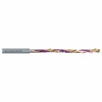 CHAINFLEX Data Cable: 20 AWG, 6 Conductors, Order by the Foot, PUR Jacket, 300 V (MPN CF211PUR050602). Key specifications — attr1141190: Copper; attr1141193: Twisted Pair; attr1141160: 4 x OD; attr1141165: 6 x OD; attr1141168: No; attr1141174: 7.5 x OD; attr1141159: UV/Sunlight Resistant; attr1141182: CE 2014/35/EU.