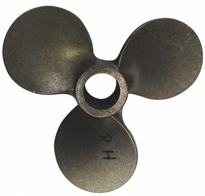 APPROVED VENDOR Propeller: 7 in Blade Dia, Right Hand, 3 Blades, Stainless Steel - Replacement Propellers for Drum Insertion Mixers
