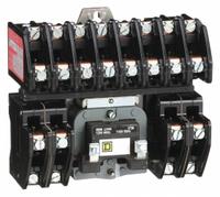 SQUARE D Lighting Magnetic Contactor: 12 Poles, 120V AC, 30 A (MPN 8903LO1200V02). Key specifications — attr948947: SQUARE D.