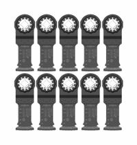 BOSCH Oscillating Tool Blade: 1 1/4 in Blade Wd, 4 in Overall Lg, Plunge Cutting, Bi-Metal, 10 PK (MPN OSL114F-10). Key specifications — attr1097473: Drywall; attr1097476: BOSCH; attr1097456: Plunge Cutting.